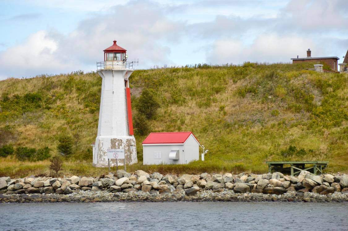 File - Georges Island in Halifax Harbour.