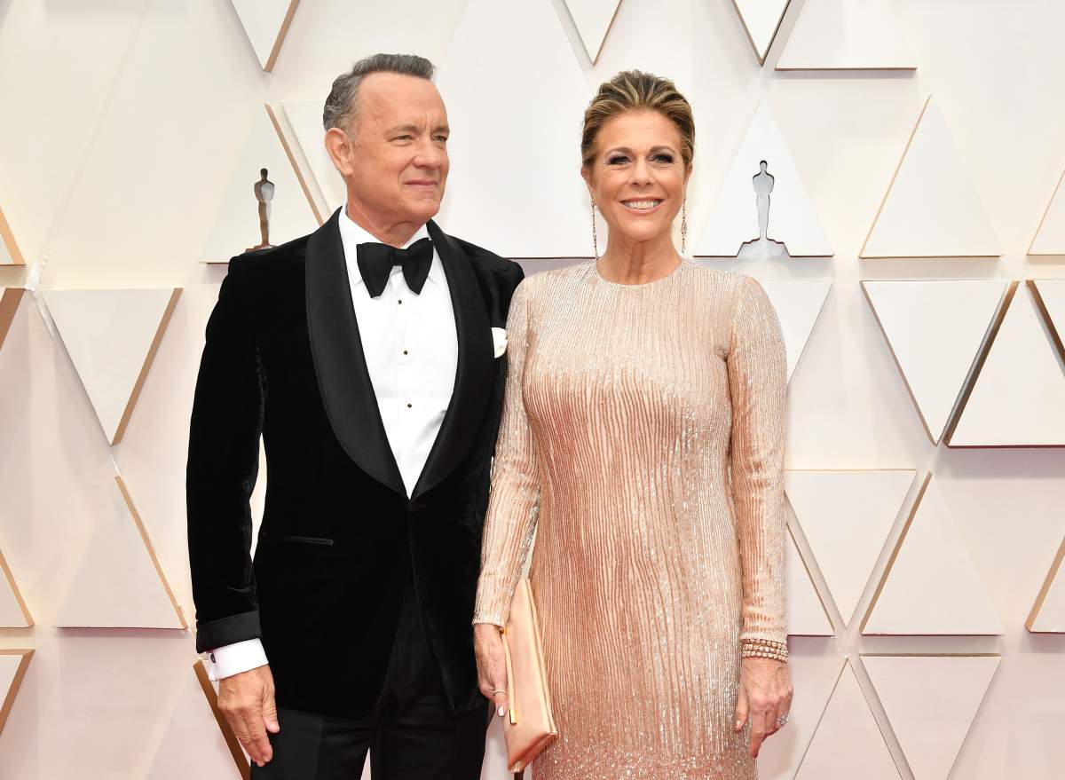 Tom Hanks and Rita Wilson attend the 92nd annual Academy Awards at Hollywood and Highland on Feb. 9, 2020 in Hollywood, Calif.
