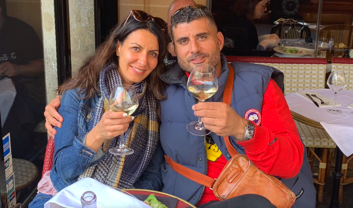 Giorgio Barresi, seen with wife Sonia Horta-Barresi, was shot multiple times in the driveway of his Stoney Creek, Ont., home on March 2, 2020.
