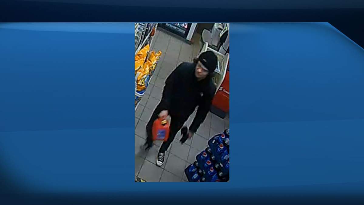 Edmonton police have released photos of a male they believe is responsible for an arson in west Edmonton in March. 
