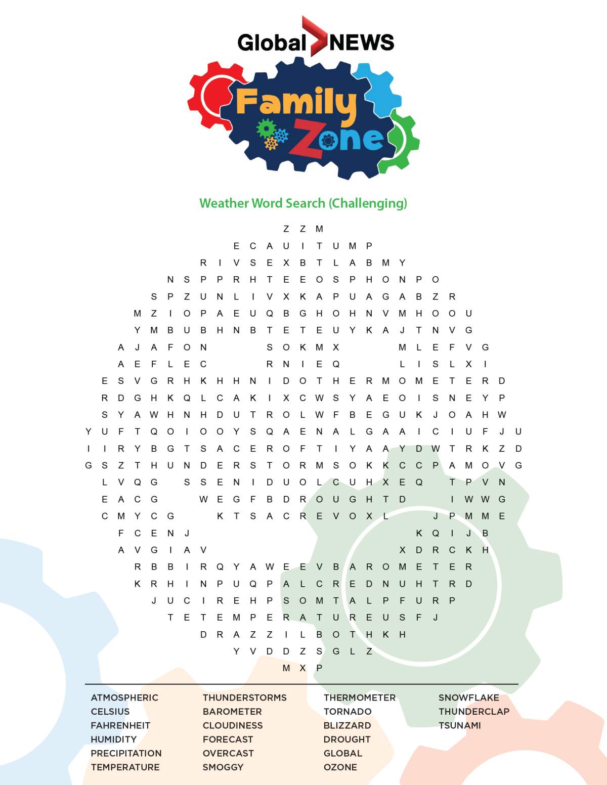 Global News Word Search - image