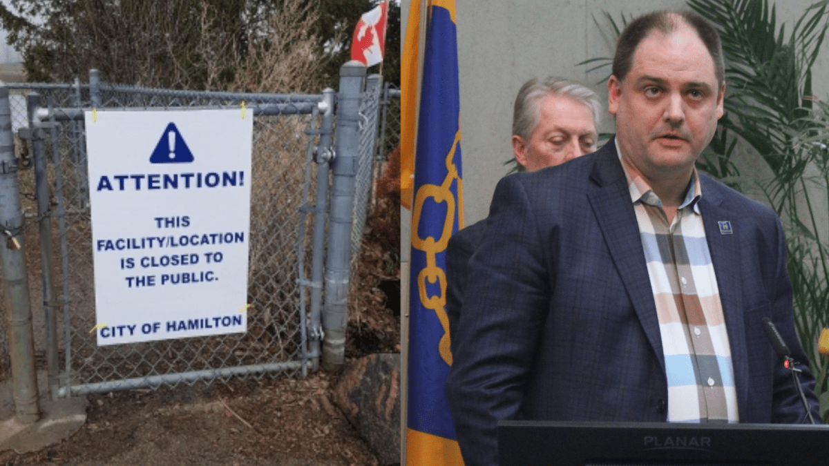 Hamilton's emergency operations director Paul Johnson is hoping the city will not have to close any more trails or green spaces over COVID-19 concerns.
