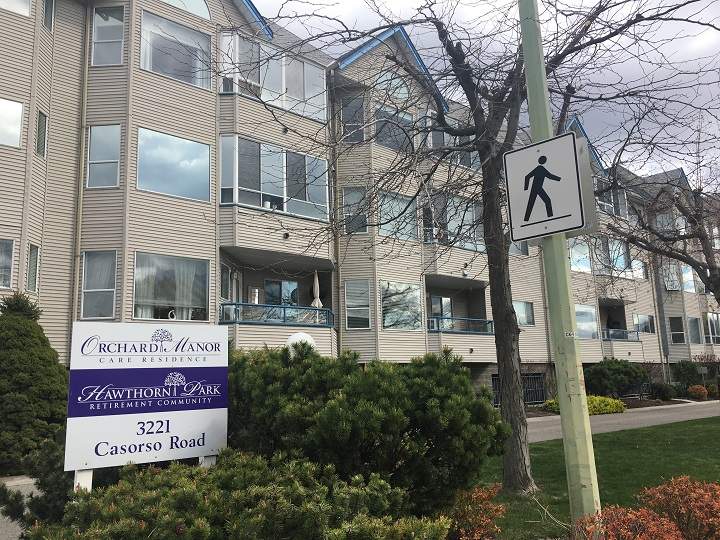 Interior Health said a staff member at Orchard Manor has tested positive for COVID-19.