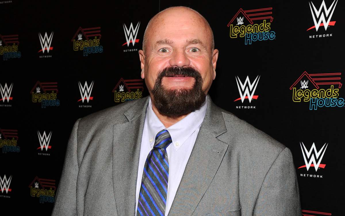 Cast member  Howard Finkel attends the WWE screening of 'Legends' House' at Smith & Wollensky on April 15, 2014 in New York City.  
