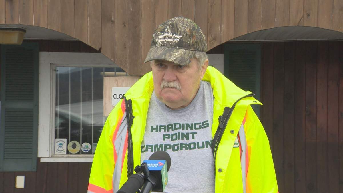 Howard Heans, owner of Hardings Point Campground, says overnight, business will face significant impacts as a result of COVID-19