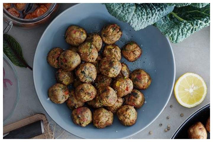 Ikea‘s meatballs are shown in this promotional image.
