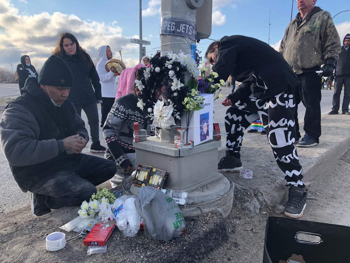 Dozens of people went to a vigil to pay tribute Eishia Hudson.