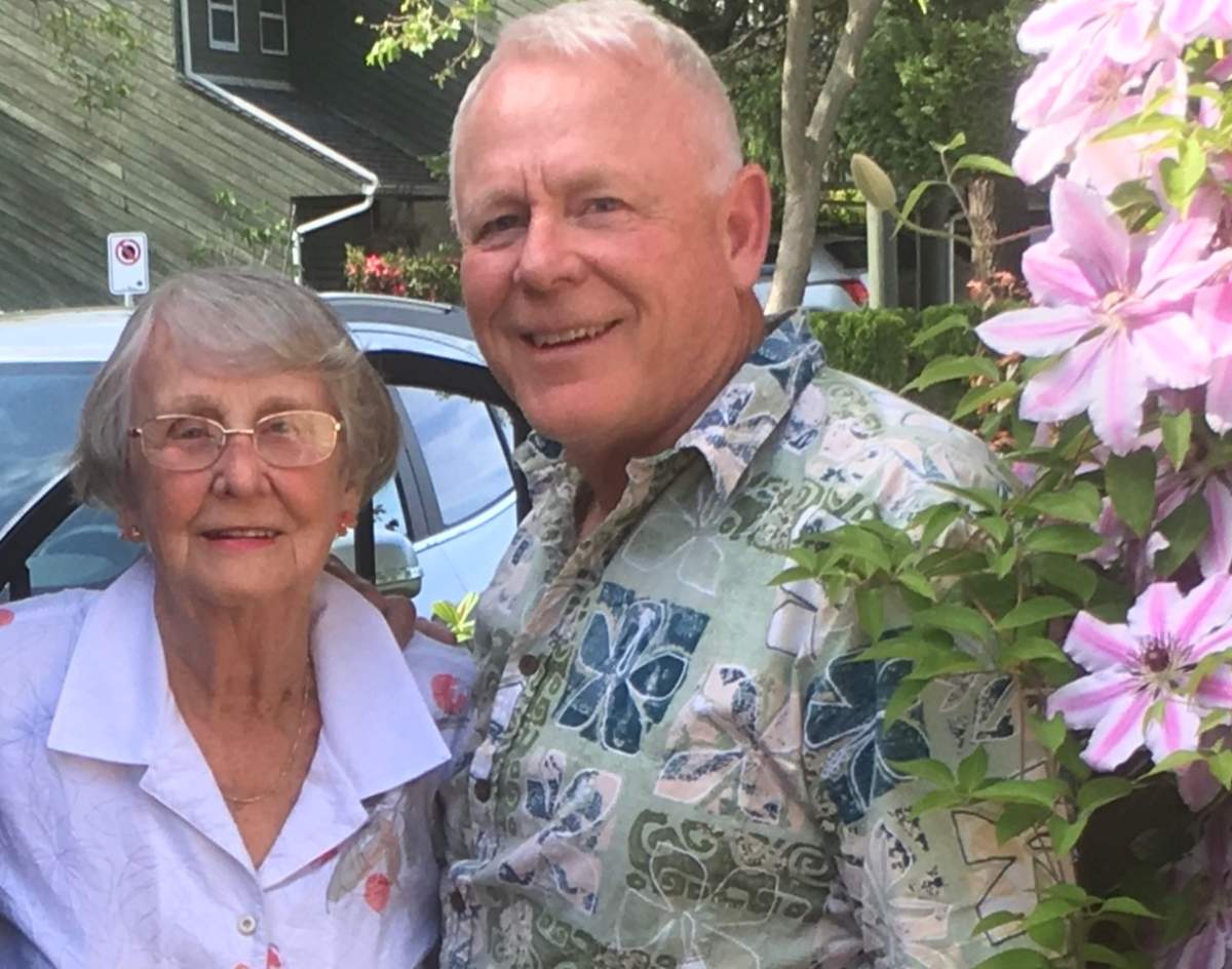 Neil Floyd and his mother Doreen. 