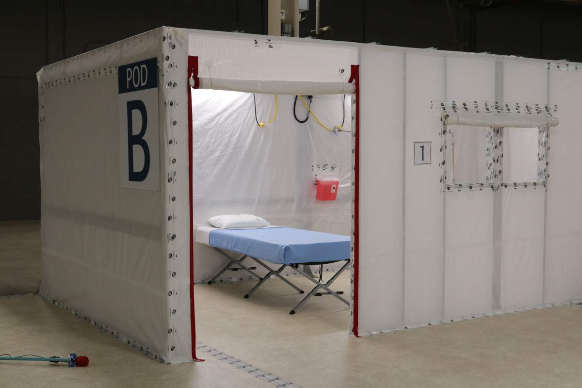London Health Sciences Centre Filed Hospital for COVID-19