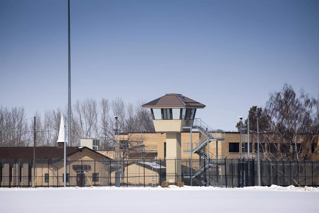 The Bowden Institution medium security facility near Bowden, Alta., Thursday, March 19, 2020.