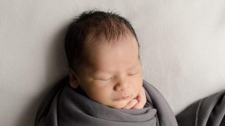 Callum Gudelot was born April 5, 2020, in Saskatoon and photographed by his parents on April 11.