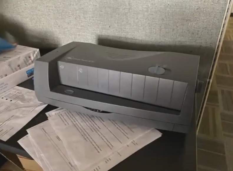 An example of electronic equipment left behind at 50 King St.
