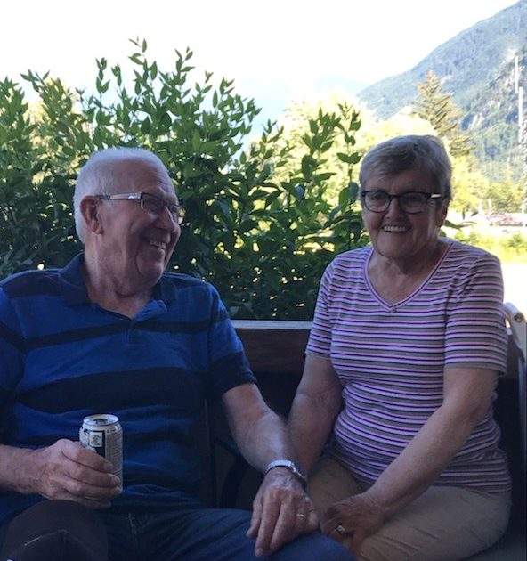 Doreen and Sylvio Gauvreau, residents at McKenzie Towne Continuing Care Centre.