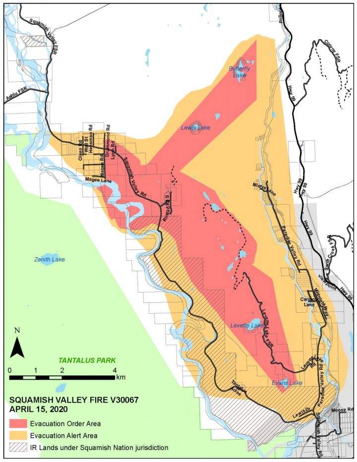 Squamish Valley wildfire leads to evacuations, local state of emergency - image