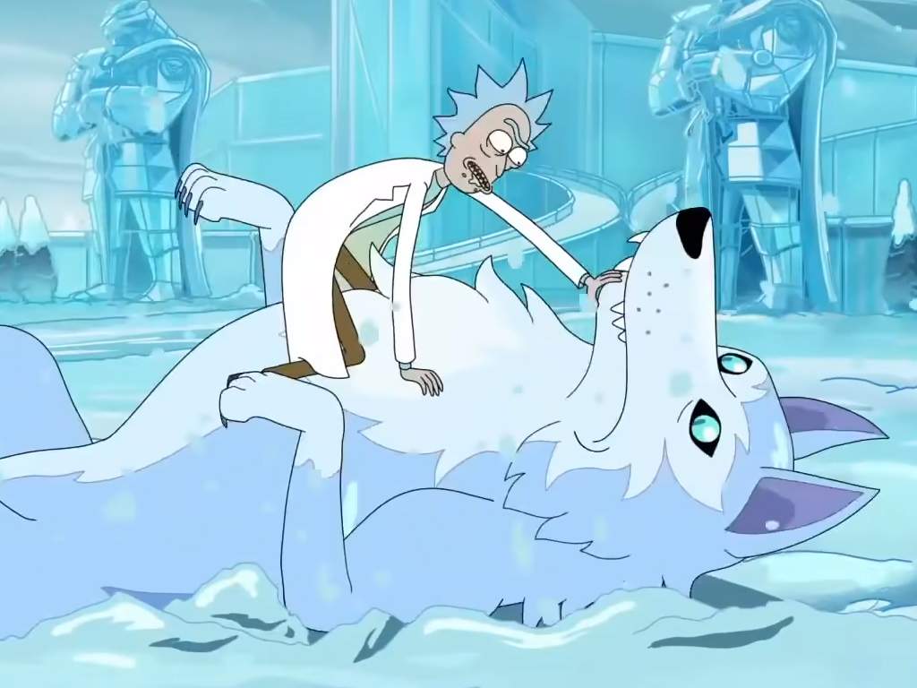 A scene from the fourth season of Adult Swim’s ‘Rick & Morty’, which premieres on May 3, 2020.
