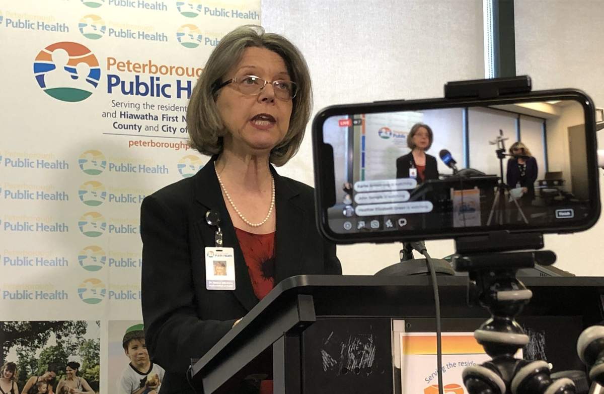 Dr. Rosana Salvaterra, medical officer of health for Peterborough Public Health has issued a Section 22 order to fine individuals for failing to self-isolate during the coronavirus pandemic.