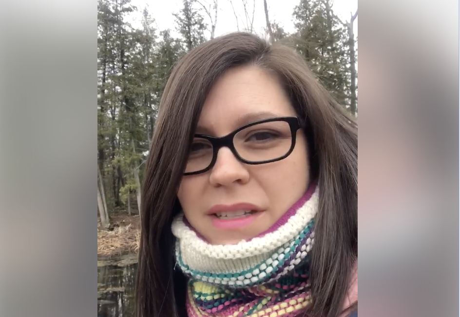 Curve Lake First Nation Chief Emily Whetung discusses a new flag system for residents to use during the coronavirus pandemic.