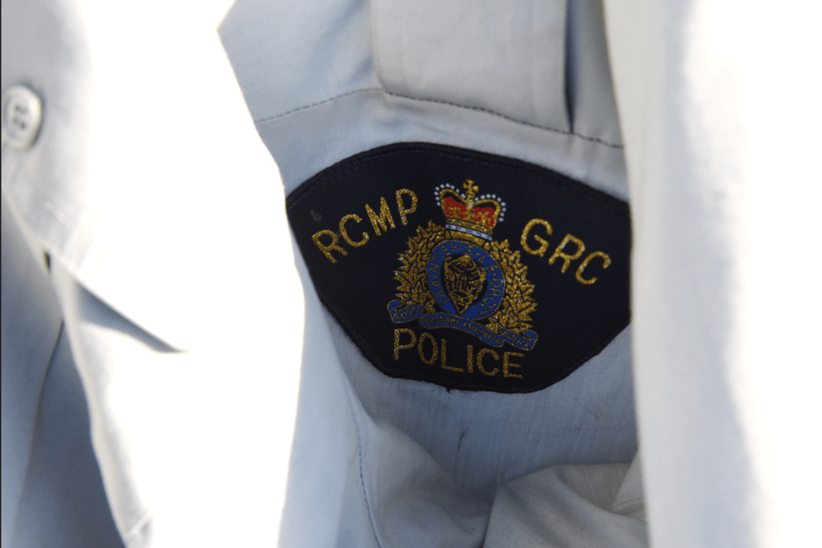 RCMP uniform worn by the gunman.