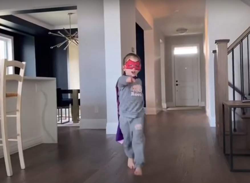 A Guelph, Ont., superhero, known as Super Nahla, received a thank you from Prime Minister Justin Trudeau for helping fight the novel coronavirus.