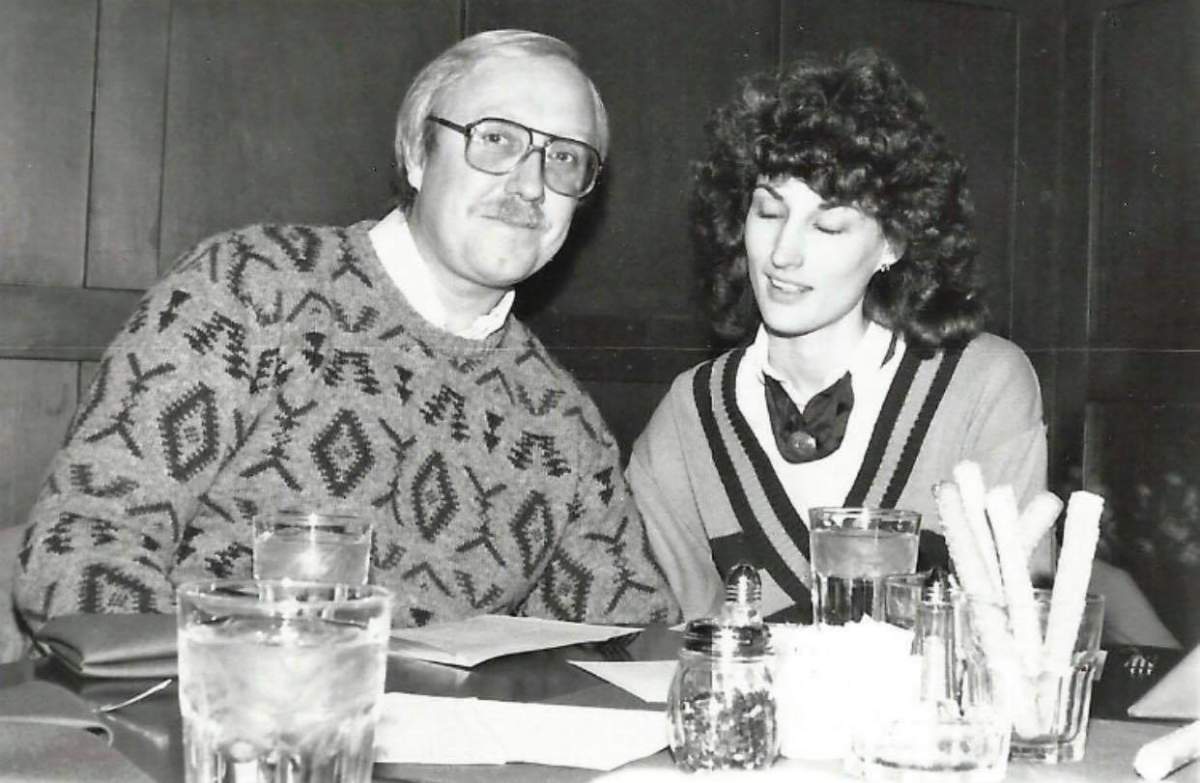 John Zahl and Elizabeth Joanne Thomas appear in this undated photo provided to Global News by their son, Riley Zahl.