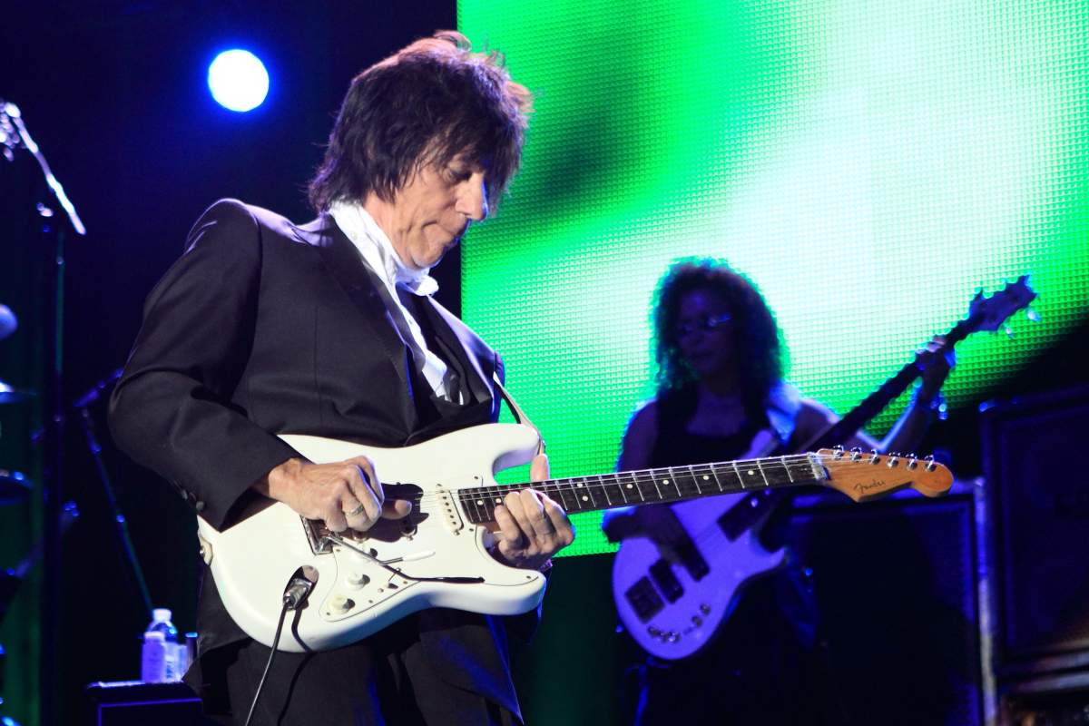 Jeff Beck performs in concert at The Sands Event Center on Sunday, Oct. 6, 2013, in Bethlehem, Pa.