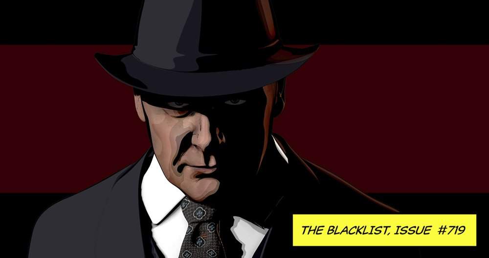This image released by Sony Pictures Television shows an animated version of Raymond "Red" Reddington, portrayed by James Spader in 'The Blacklist.'.