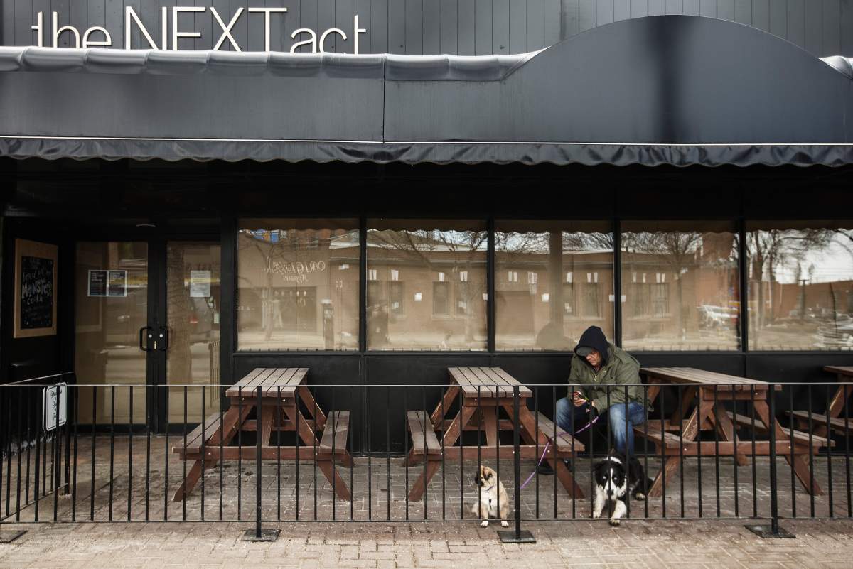 dog-friendly patio