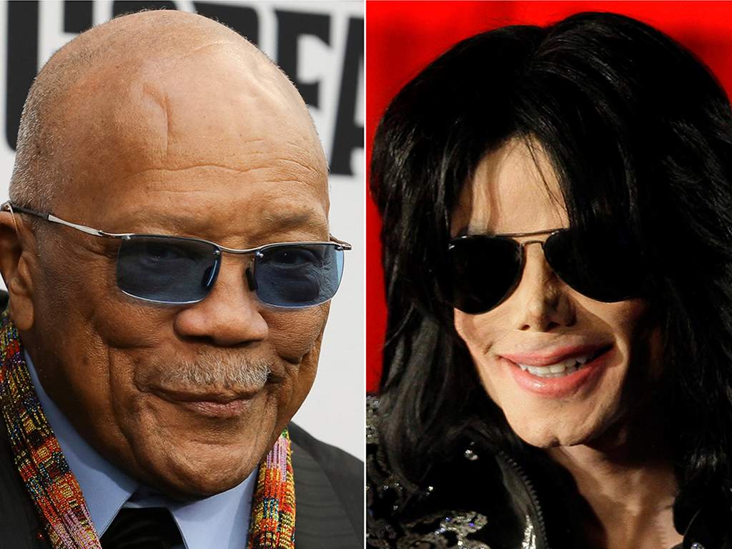 Quincy Jones and  Michael Jackson in file photos. 