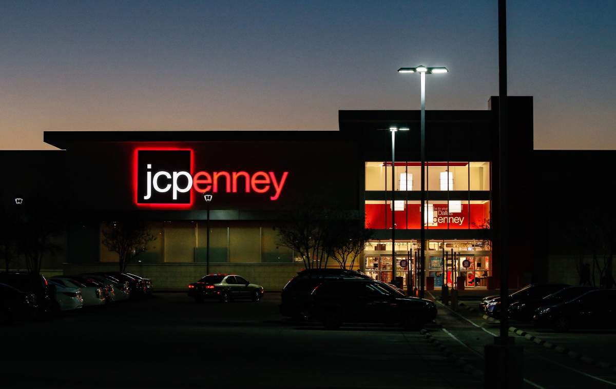 A view of a JC Penney (JCP) store in Dallas, Texas, Feb. 24, 2017.
