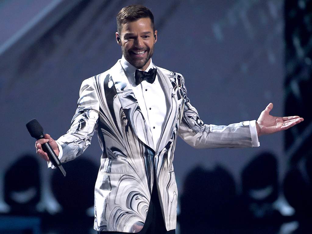 This Nov. 14, 2019 file photo shows host Ricky Martin at the 20th Latin Grammy Awards in Las Vegas, Calif.