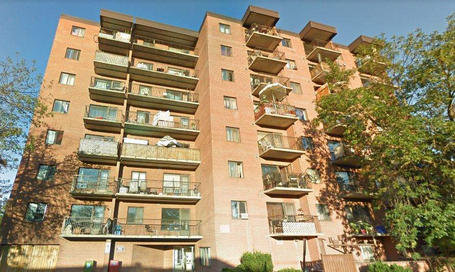 Kingston police say a canister of bear mace was sprayed in the stairwell of 381 Bagot St. Friday. No one was injured.