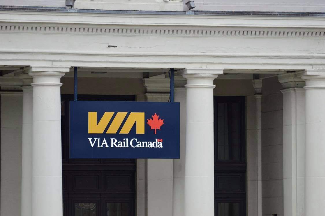 File - The VIA Rail Canada station in Halifax, N.S. 