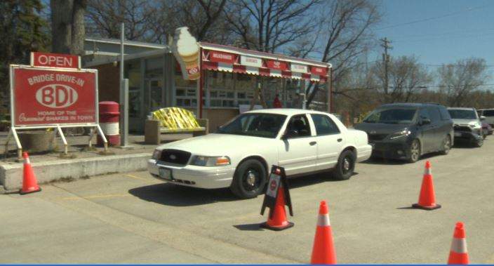 Bridge Drive-In closes after 2 days due to backlash over ice cream car line - image