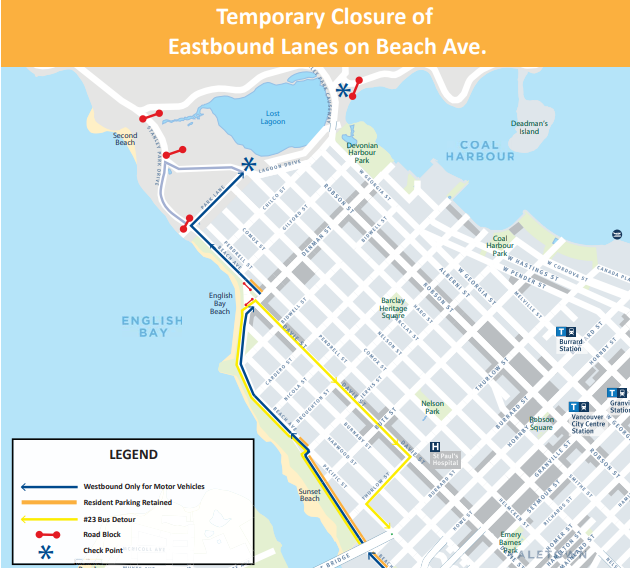 Vancouver unveils 12 km of ‘slow streets’ for physical distancing amid COVID-19 - image