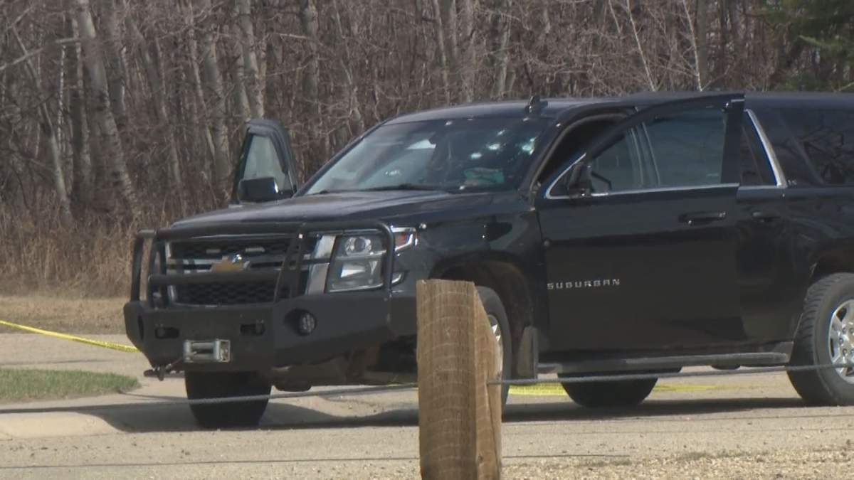 RCMP were called to a firearms complaint in Blackfalds, Alta., Wednesday, May 6, 2020 that eventually led to a confrontation with police south of Edmonton.