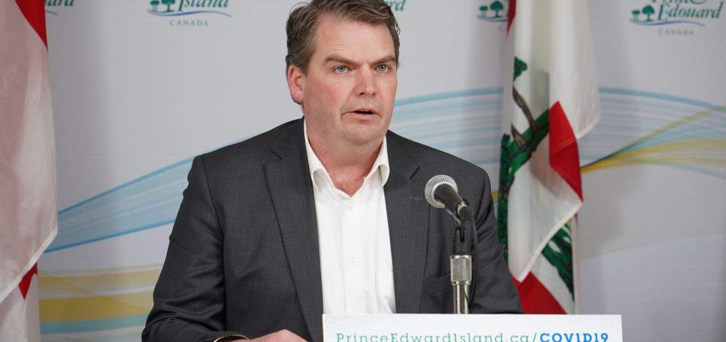 P.E.I. Justice Minister Bloyce Thompson.