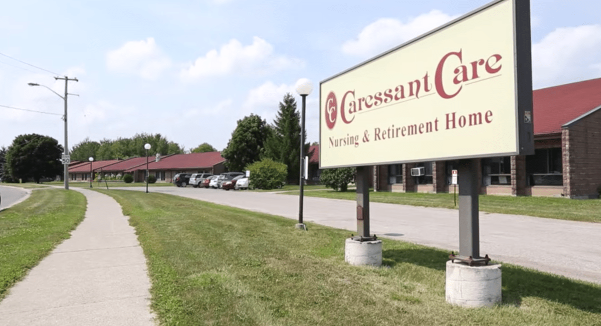 Caressant Care in Lindsay is among several facilities where the regional health unit has declared a coronavirus outbreak.
