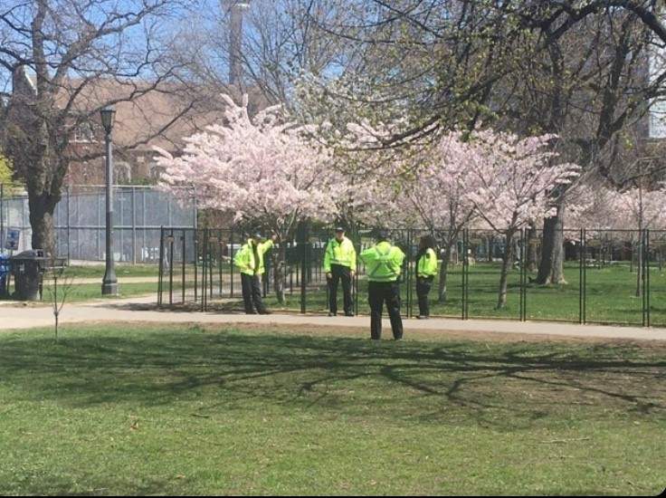 Toronto’s Chief Communications Officer Brad Ross said the photo captured a brief moment of collegiality during unprecedented times.