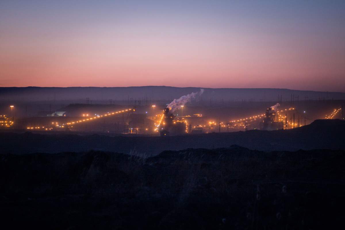 The Horizon CNRL oil sands site, on April 27, 2015 outside of Fort McMurray, Alta.