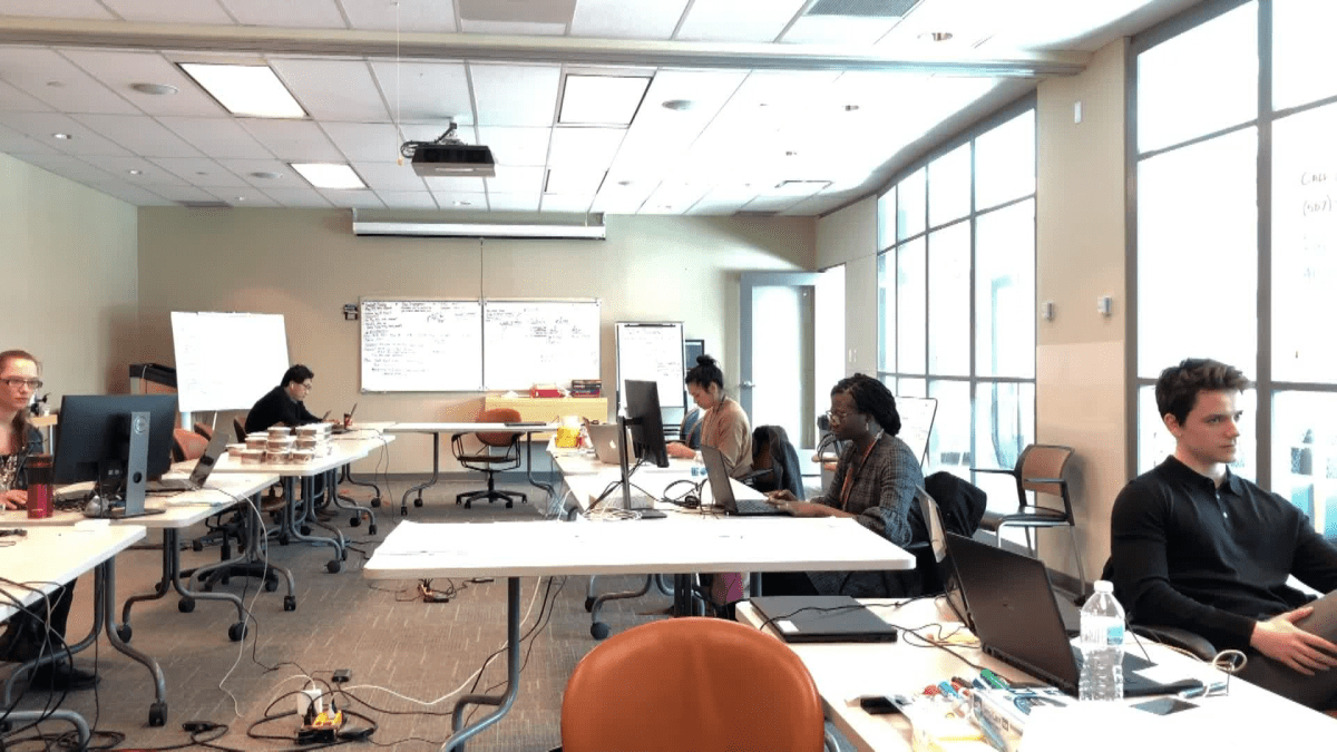 A team of ‘contact tracers’ in Edmonton, AB, responsible for calling a COVID-19 patient’s contacts to determine if they have symptoms and need to self-isolate.