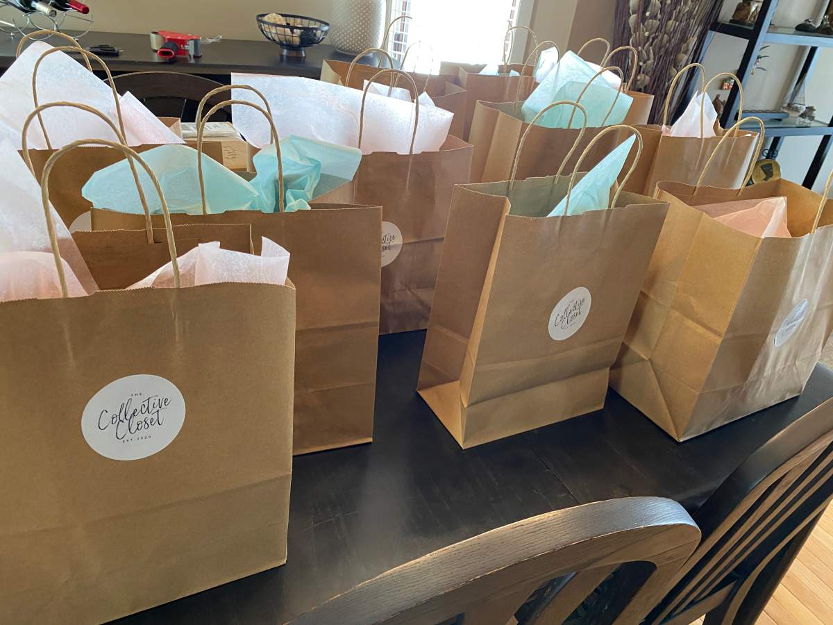 Delivery day for The Collective Closet