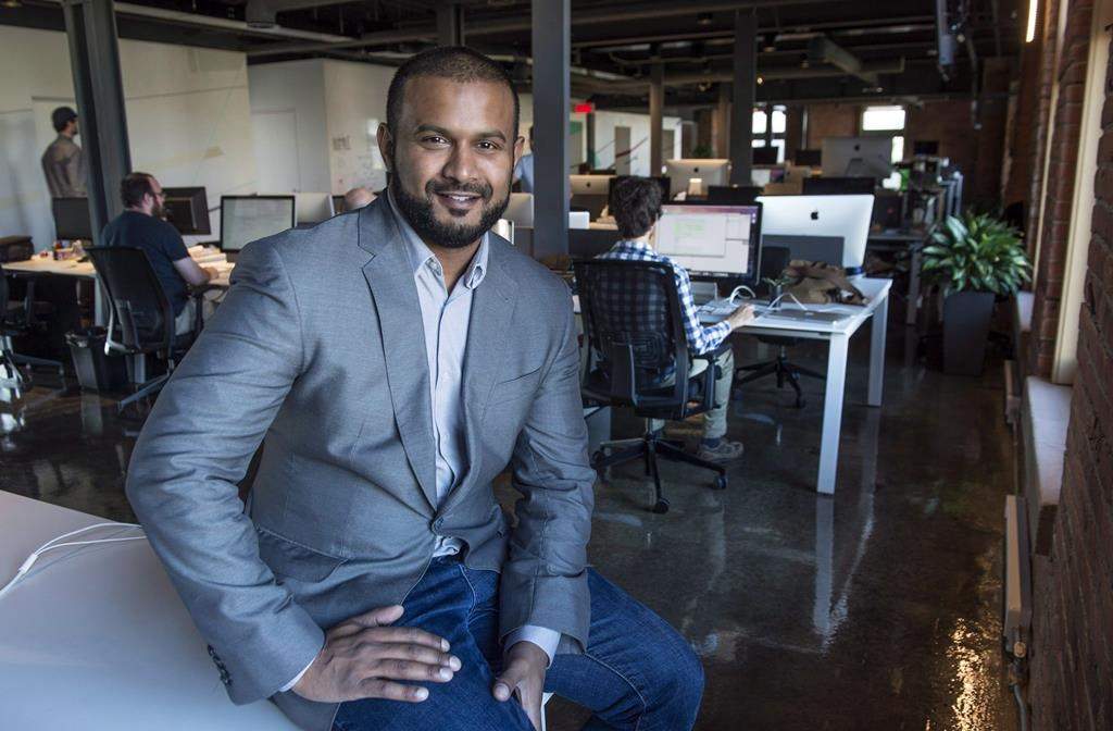 Dax Dasilva, CEO of Lightspeed, is seen in his office Tuesday, September 15, 2015 in Montreal.