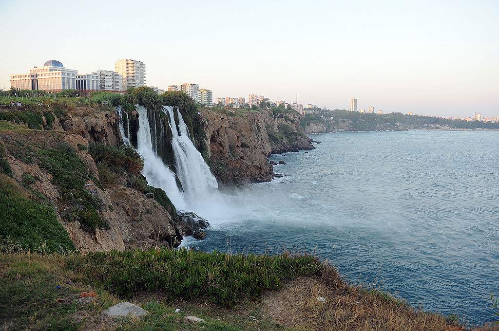 The Duden Waterfalls are shown in Antalya, Turkey, in this 2013 file photo.