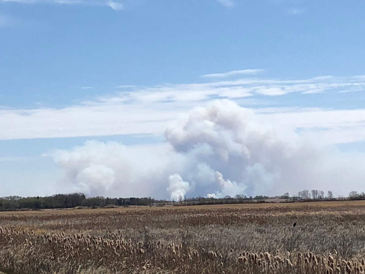 According to the SPSA, the "English Fire," a wildfire northeast of Prince Albert, has grown to almost 42,000 hectares as of Thursday morning.