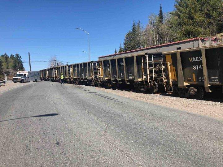 Police investigating crash involving train, tractor trailer in Sudbury, Ont. - image