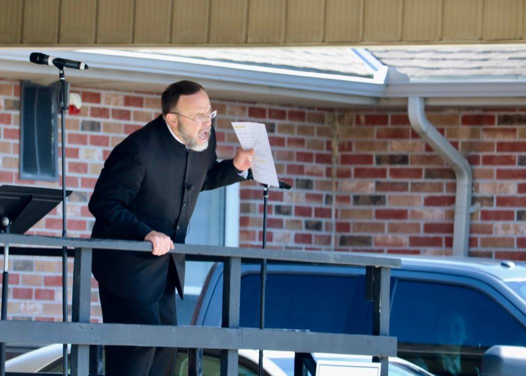During Thursday's proceedings, Justice Bruce Thomas said pastor Henry Hildebrandt uses his pulpit "to exert an argument to others to follow his example.".