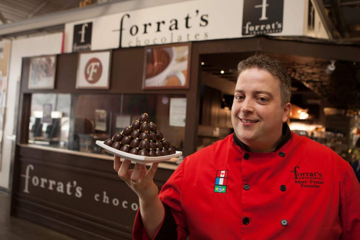 Owner of Forrat’s Chocolates, Marc Forrat, is giving back to the community during the COVID-19 pandemic.