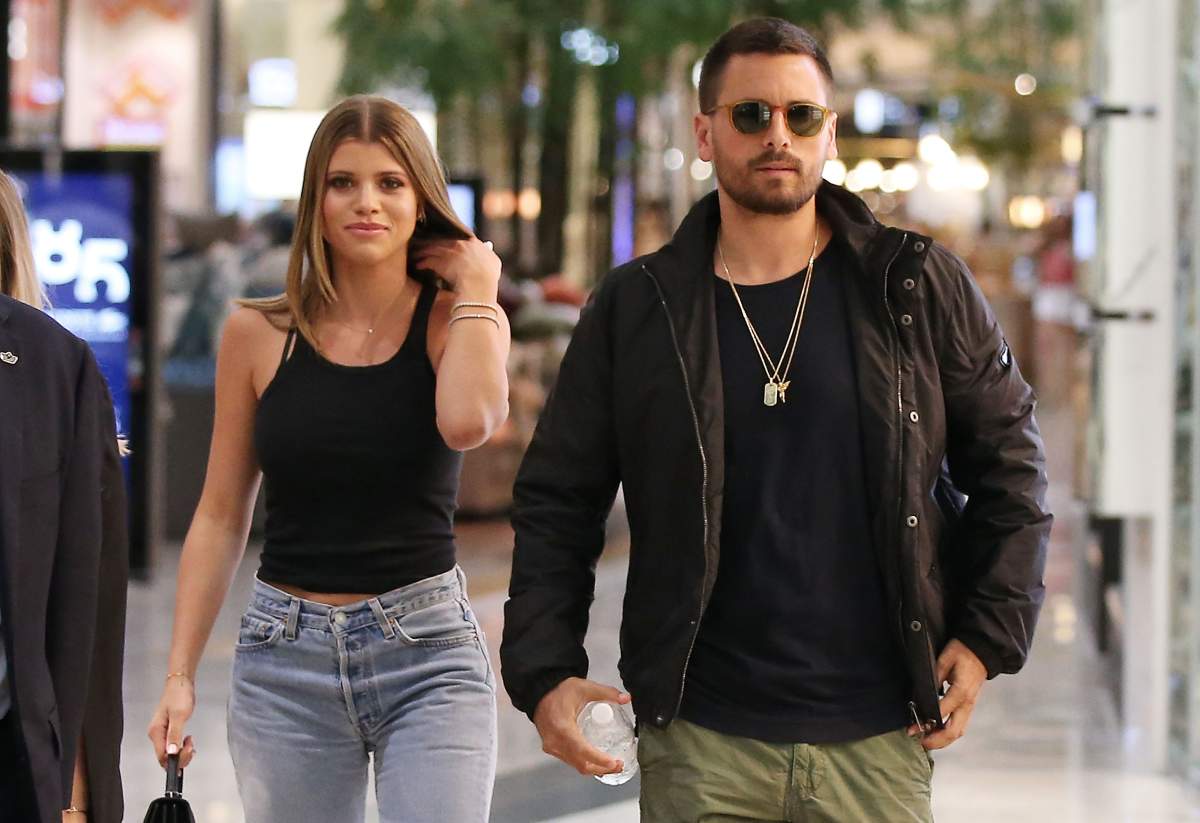 Scott Disick and and Sofia Richie make a store appearance at Windsor Smith at Chadstone Shopping Centre on Nov. 1, 2018 in Melbourne, Australia. 