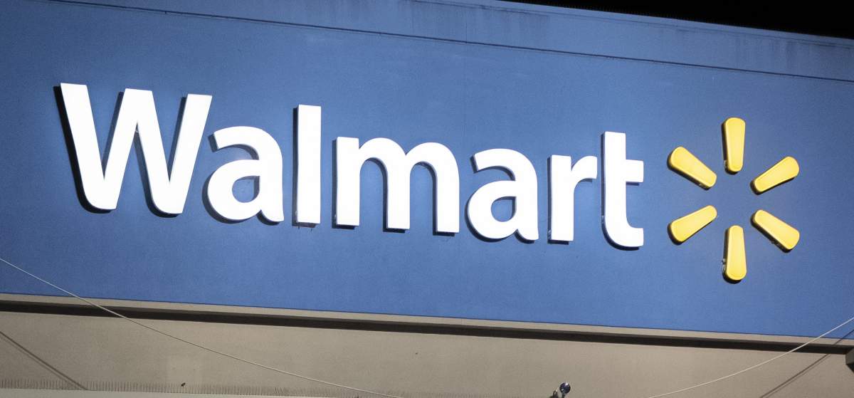 A stock image of a Walmart logo.