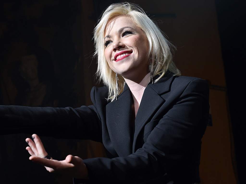 Carly Rae Jepsen performs on stage at the O2 Academy Brixton on Feb. 8, 2020 in London, England.